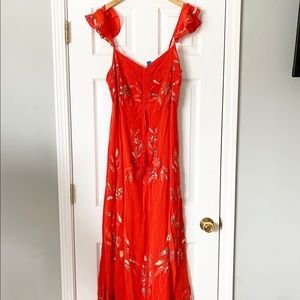 Farm Rio Anthropologie Maxi Dress